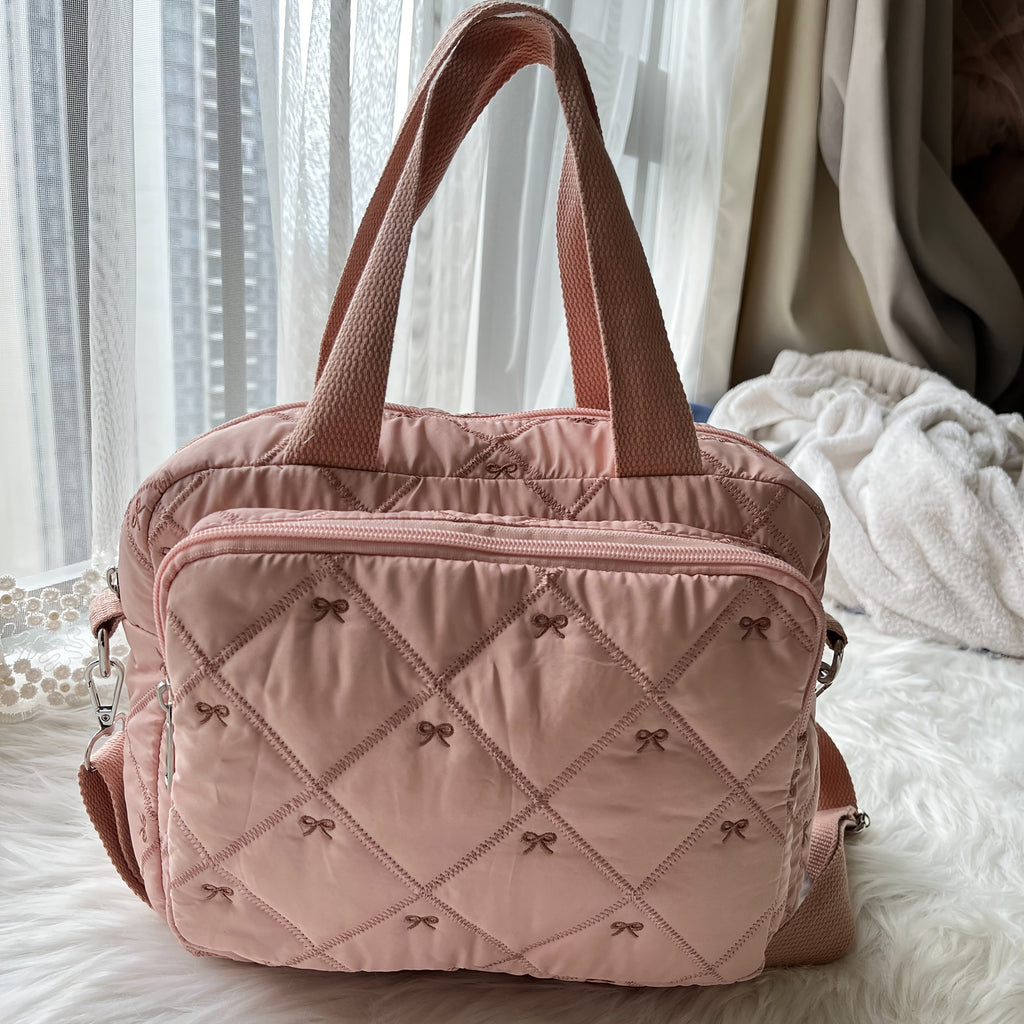 Sac à langer léger, sac fourre-tout avec longue bandoulière pour maman — Monptitlou