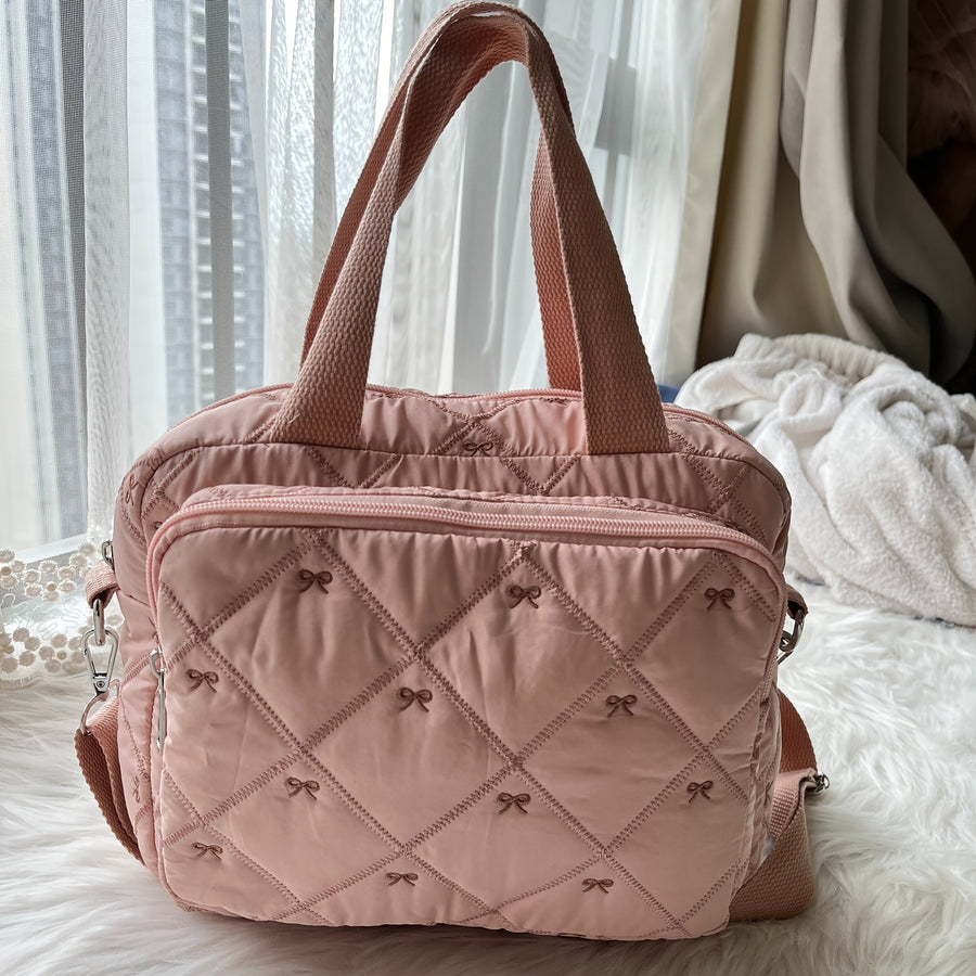 Sac à langer léger, sac fourre-tout avec longue bandoulière pour maman — Monptitlou