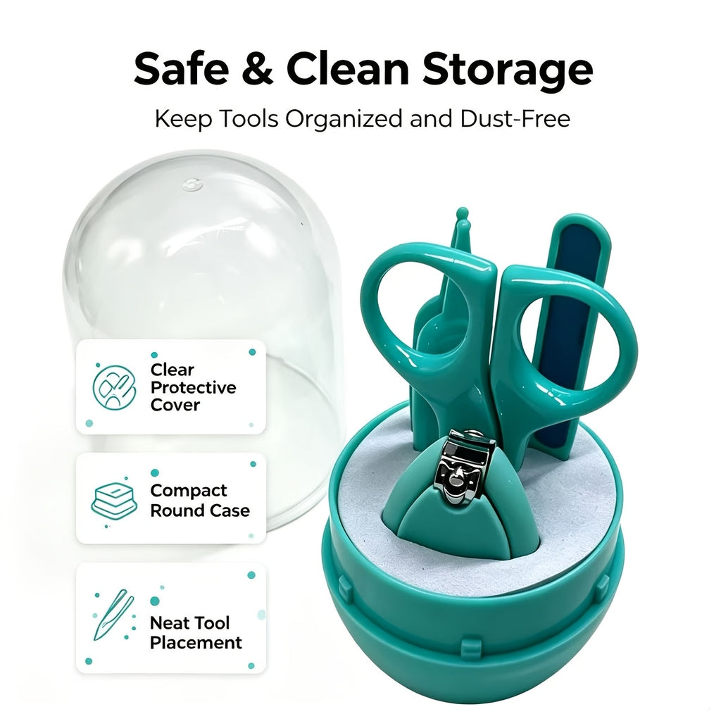 Kit de soin des ongles, coupe-ongles -coupure sécurisé pour chair — Monptitlou