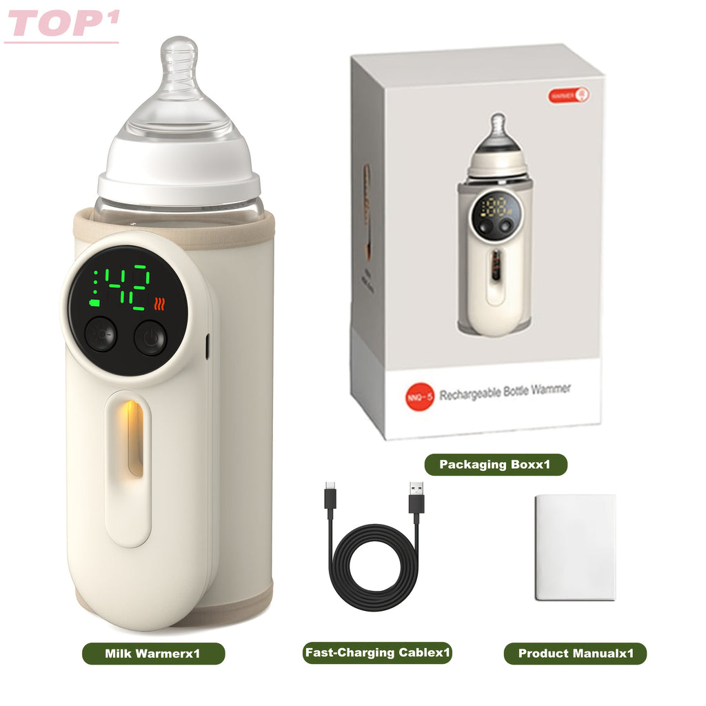 Réchauffeur de biberon portable avec batterie rechargeable 8000 mAh — Monptitlou