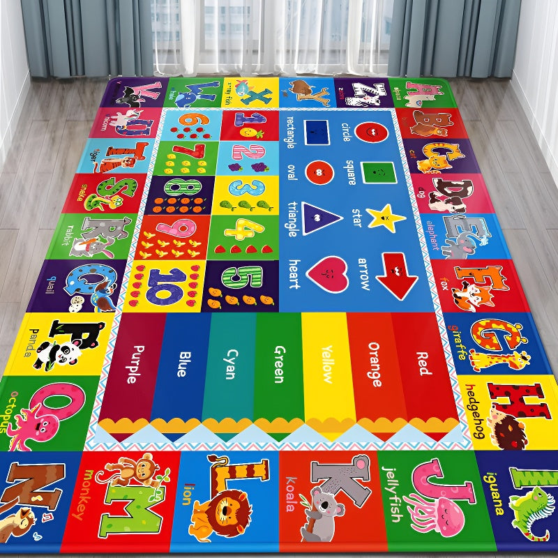 1 tapis en velours 950G/M2, épaisseur 0,6 cm, avec support en silicone — Monptitlou