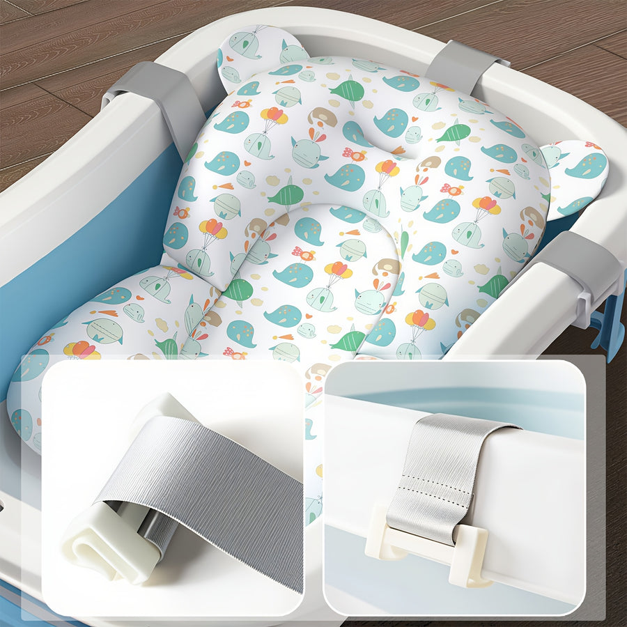 1 tapis de bain gonflable pour bébé avec motif de dessin animé — Monptitlou