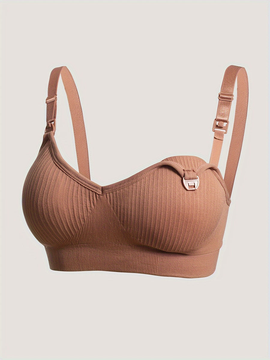 6 soutiens-gorge d’allaitement en nylon, confortables