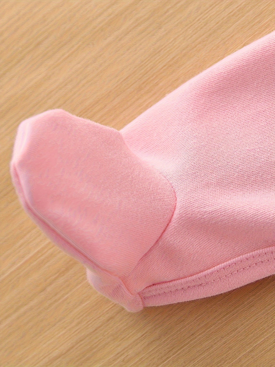Grenouillère à pieds pour bébé avec imprimé motif lettres "I Am the — Monptitlou