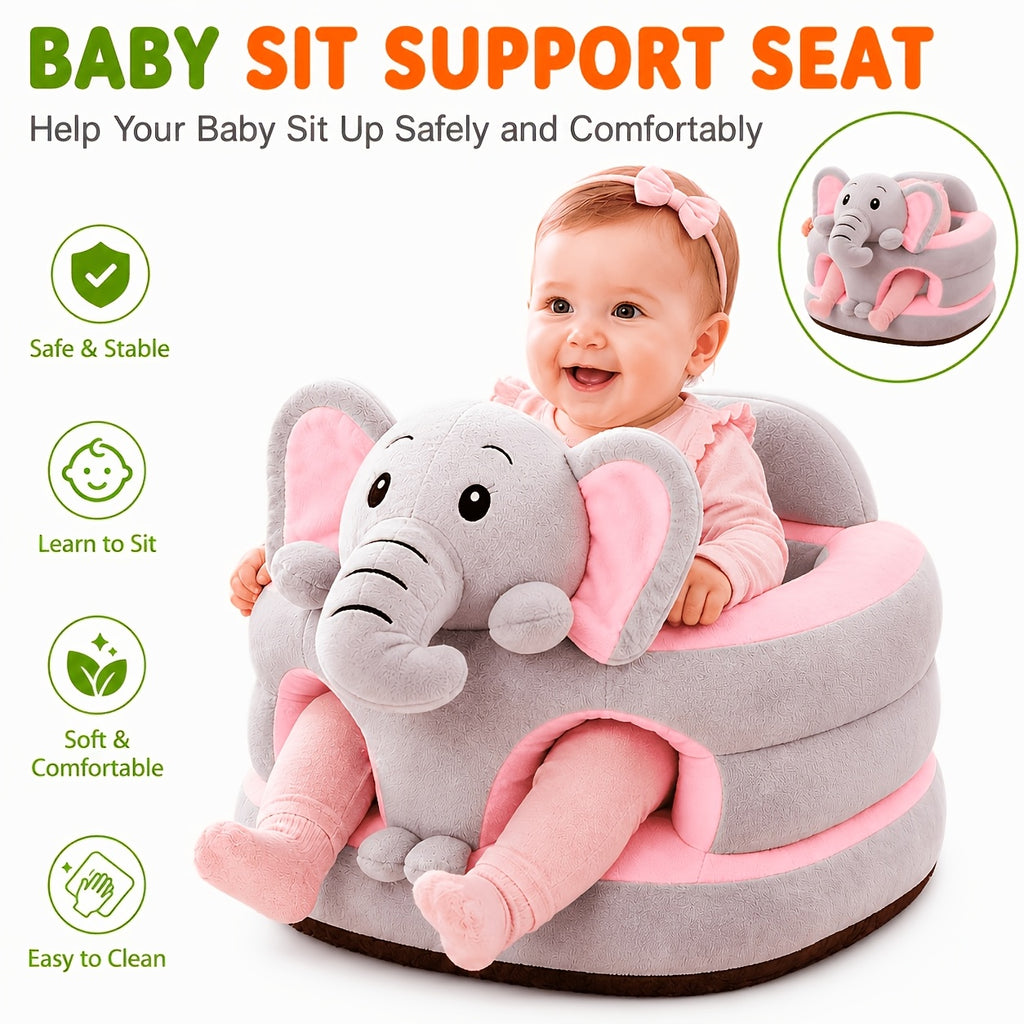 Siège d'apprentissage pour bébé en forme d'éléphant – Support de siège — Monptitlou