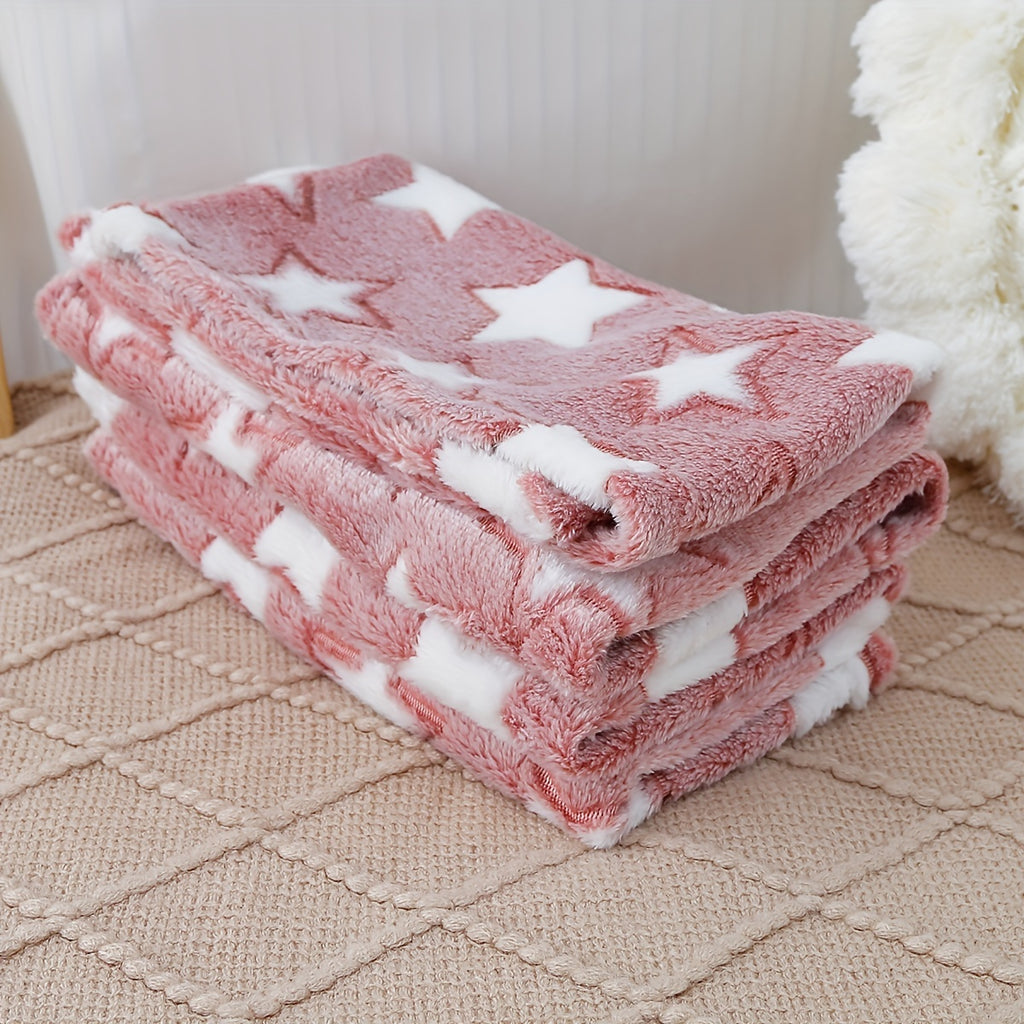 Couverture en peluche automne/hiver, Plaid doux et confortable — Monptitlou