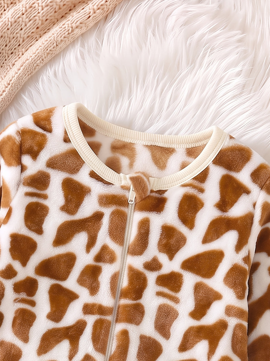 Combinaison-sac de couchage pour enfants à imprimé girafe — Monptitlou