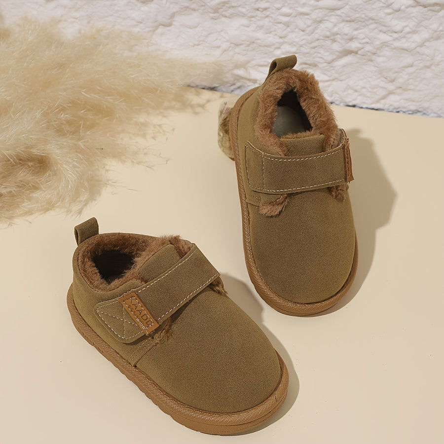 Chaussures Antidérapantes en Molleton pour Tout-Petits — Monptitlou