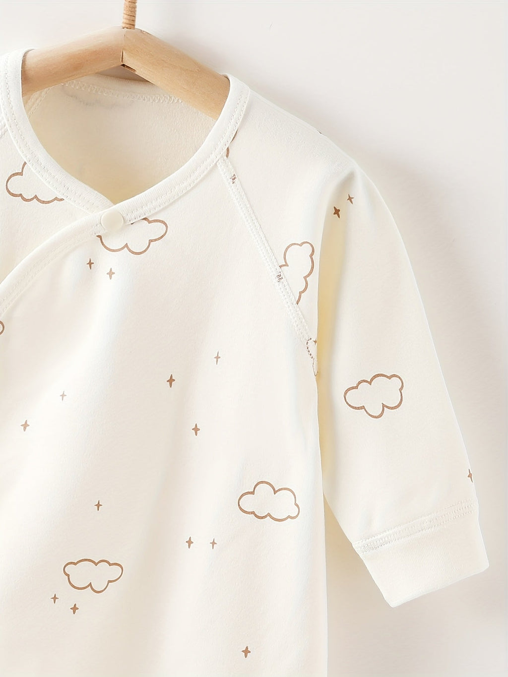 [Body bébé nuage rêveur] Body bébé 2026 printemps automne hiver nouveau style, tissu tricot doux absorbant la transpirat
