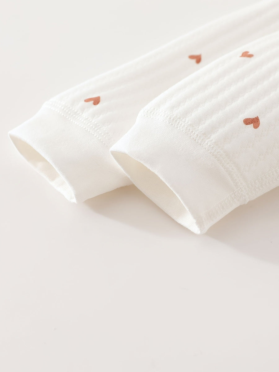 Ensemble hivernal chaud 2 pièces pour nourrissons : haut à manches longues et pantalon long pour nouveau-nés garçons et 
