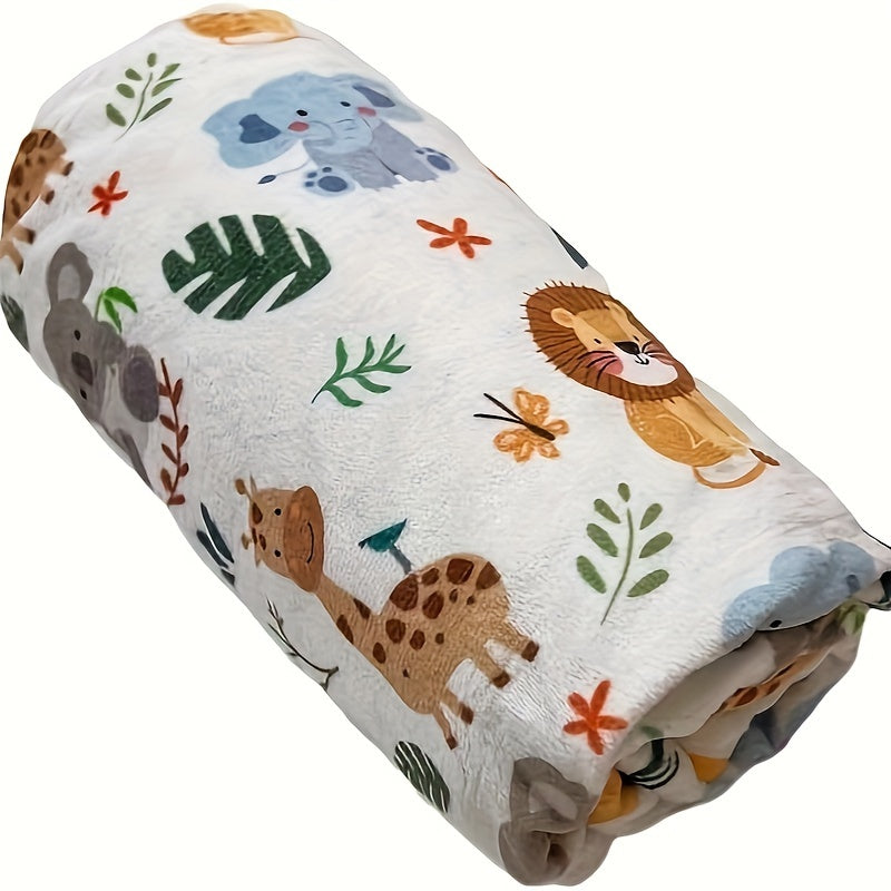 Couverture pour bébé garçon et fille, double épaisseur — Monptitlou