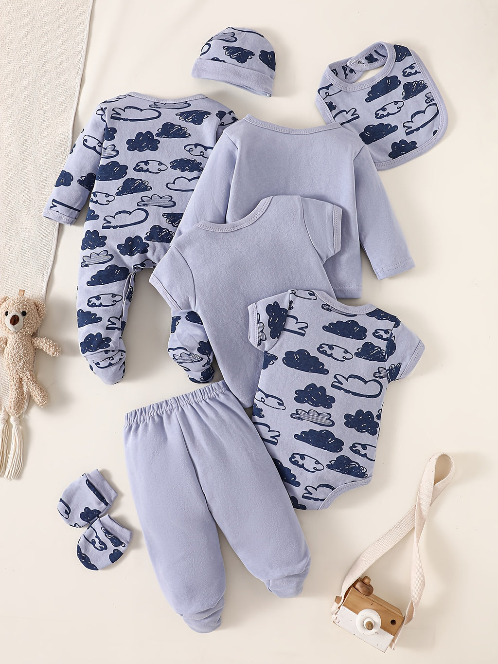 Bodies bébé nouveau-né, 100 % coton, confortable et respirant — Monptitlou