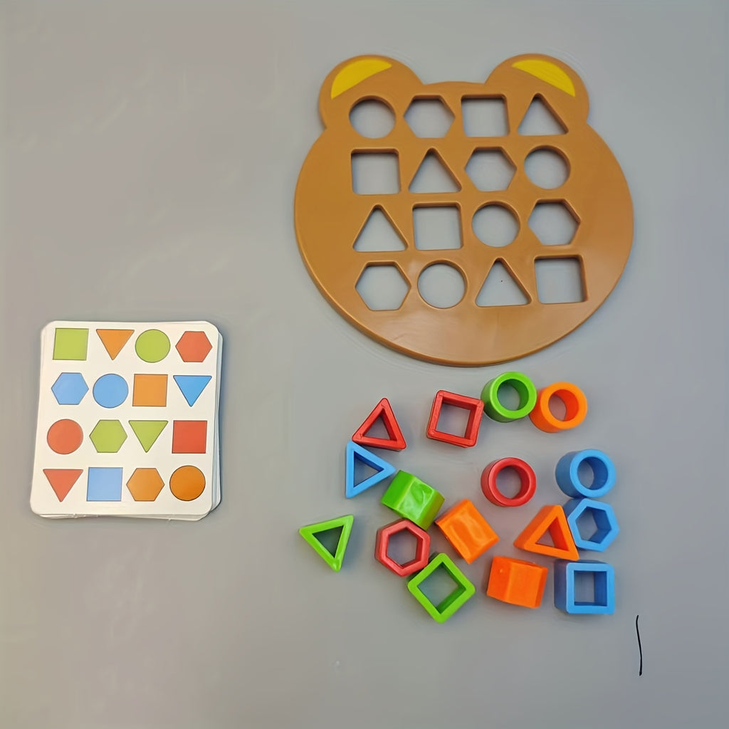 Jeu de correspondance de formes géométriques — Monptitlou