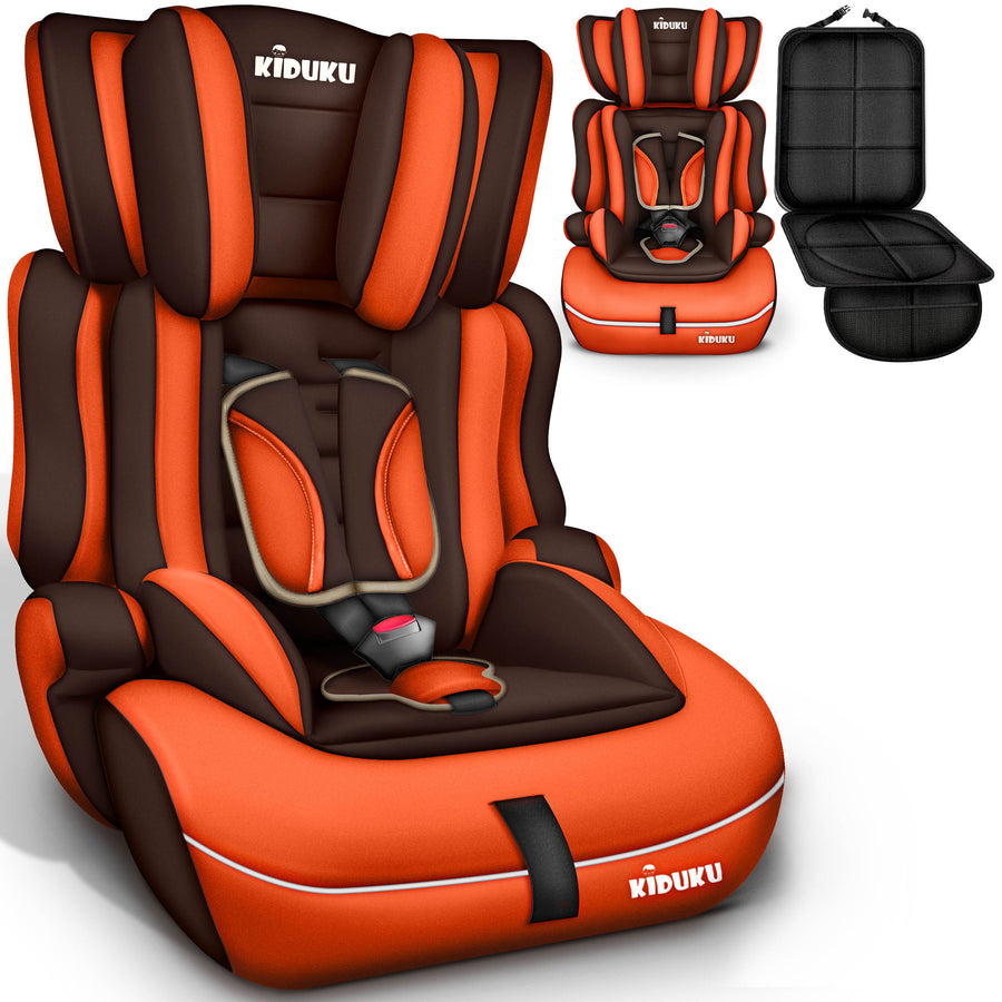 KIDUKU® Siège auto enfant 9-36 kg (1-12 ans) avec coussin pour siège — Monptitlou