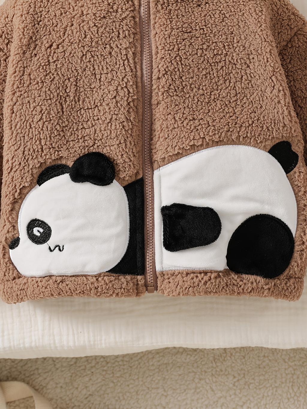 Ensemble Petit Panda Délicat pour Bébés Garçons : Veste Douillette en — Monptitlou