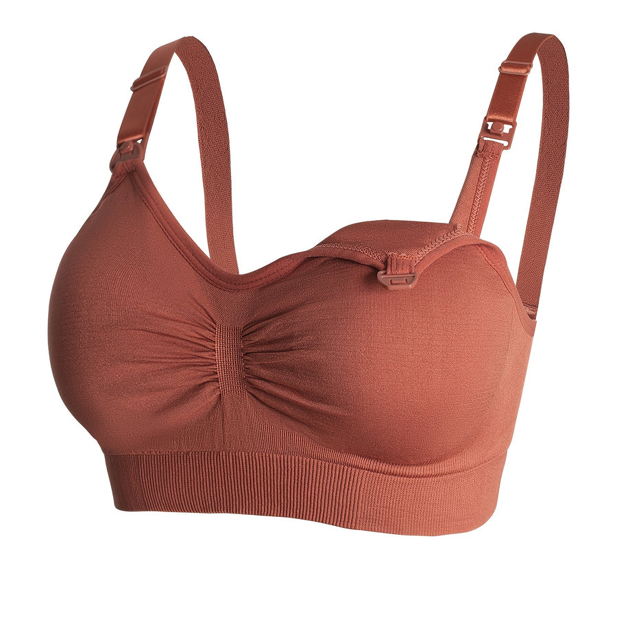 Soutien-gorge d'allaitement sans armature, noir — Monptitlou