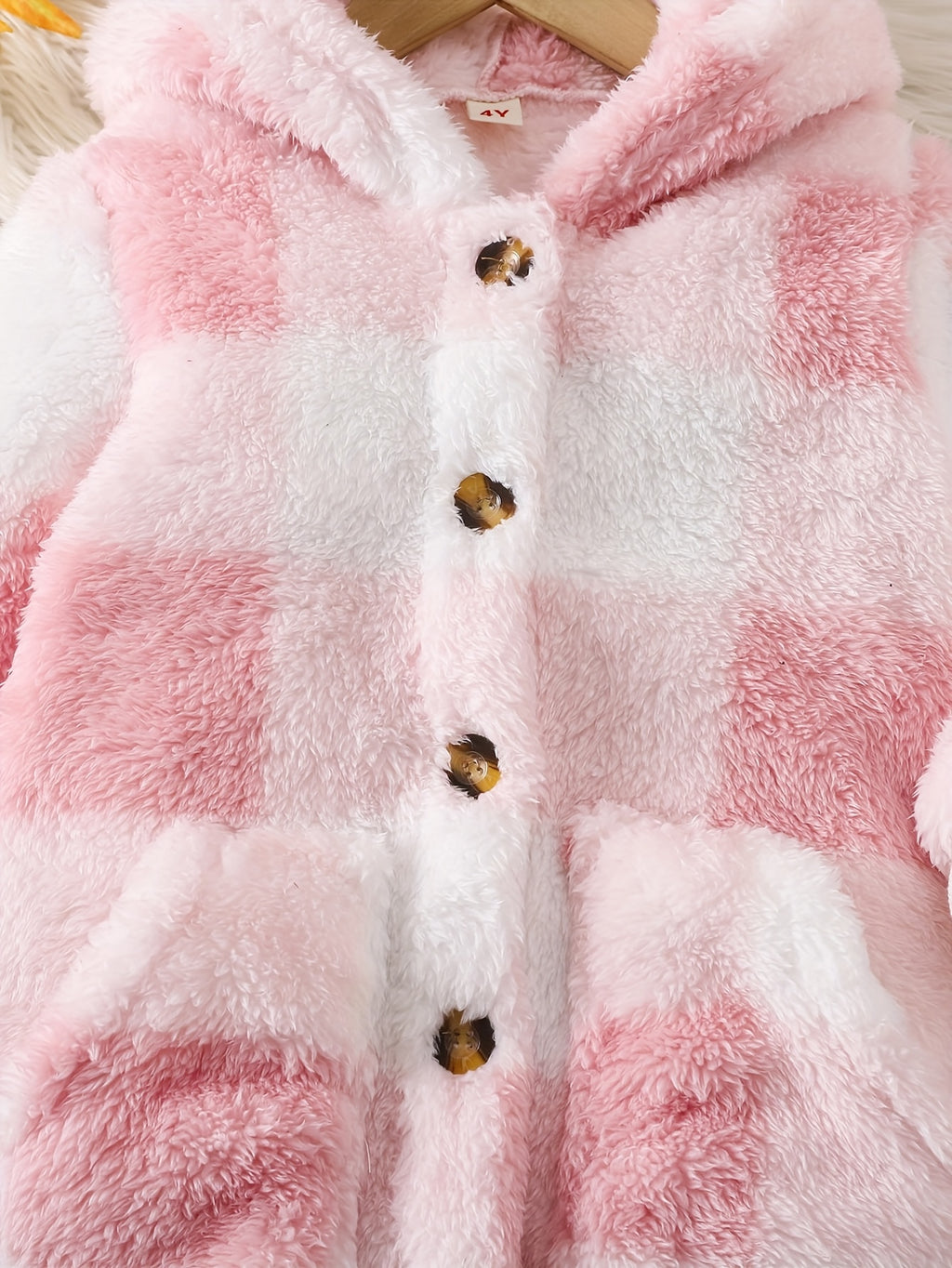 Veste longue à capuche pour fille, à la mode — Monptitlou