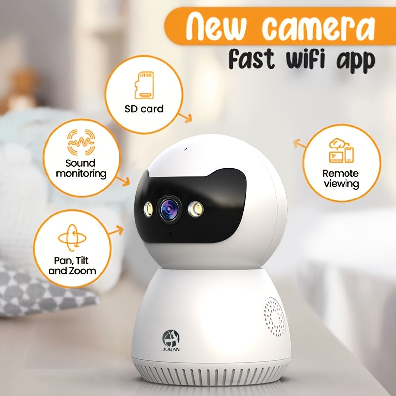 Caméra de sécurité domestique sans fil Wifi 2.4G/5G — Monptitlou