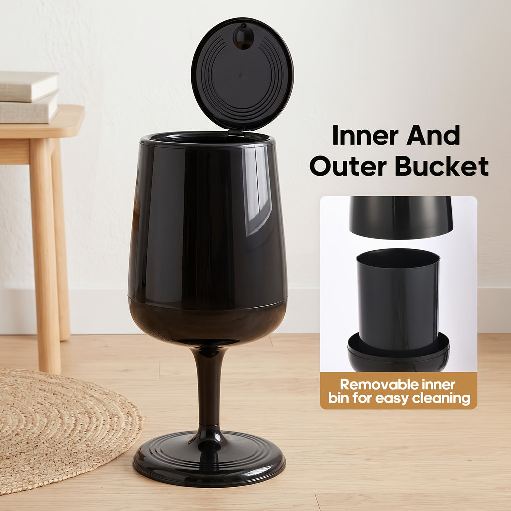 Poubelles 20L Grande Capacité avec Couvercle à Pression — Monptitlou