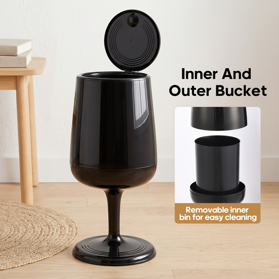 Poubelles 20L Grande Capacité avec Couvercle à Pression — Monptitlou