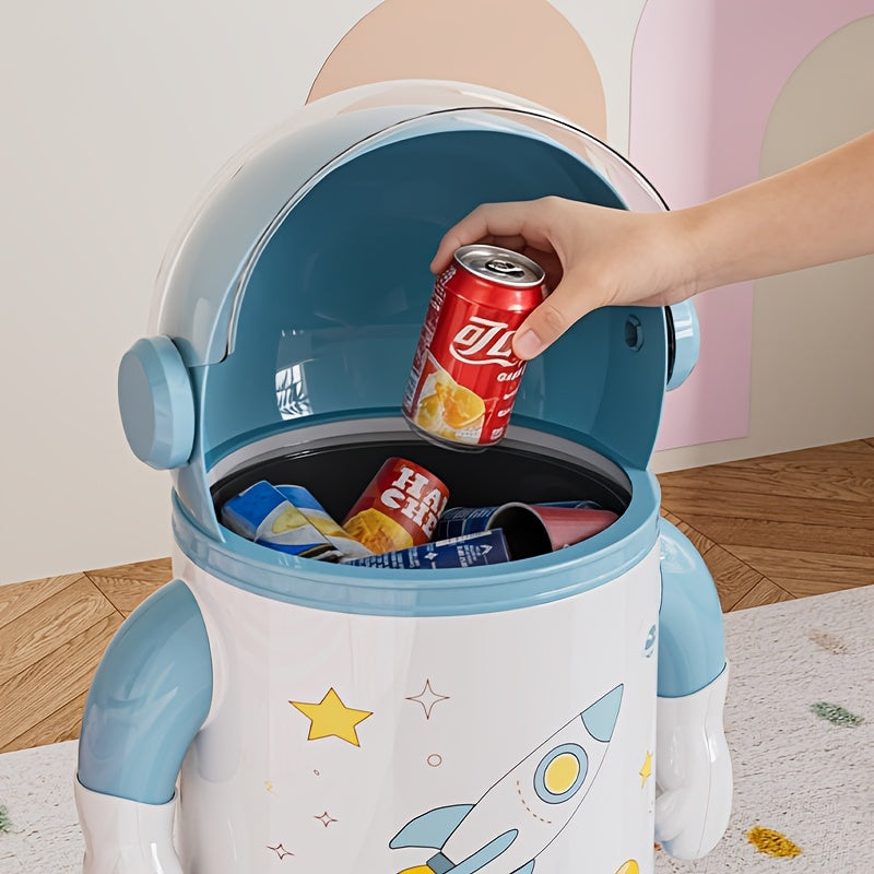 Poubelle mignonne en forme d'astronaute — Monptitlou