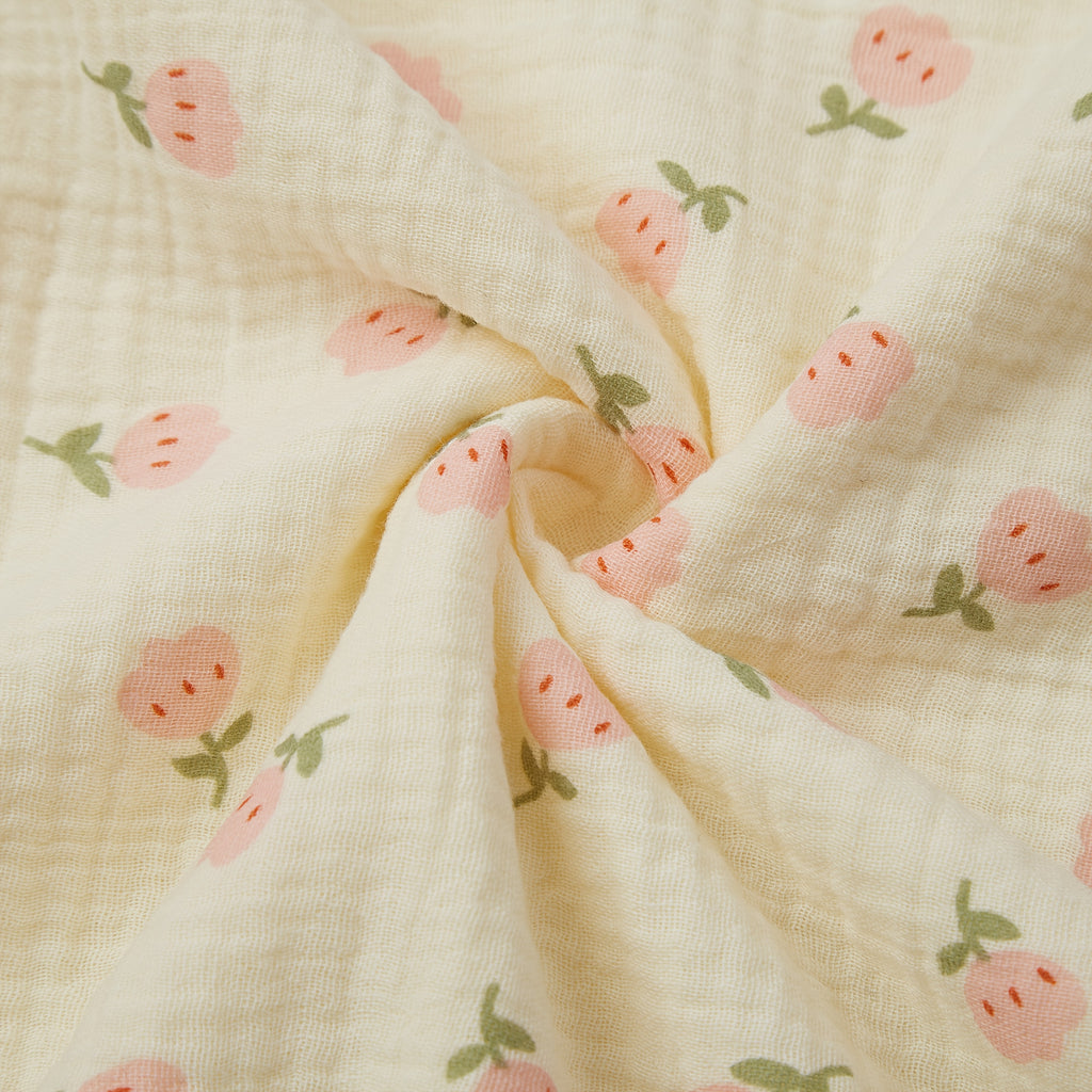 Couverture pour bébé en muslin minky pour filles et garçons — Monptitlou