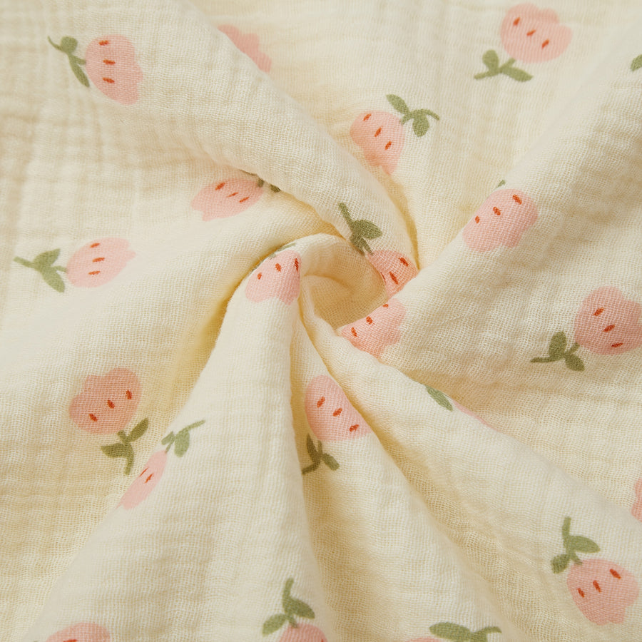 Couverture pour bébé en muslin minky pour filles et garçons — Monptitlou