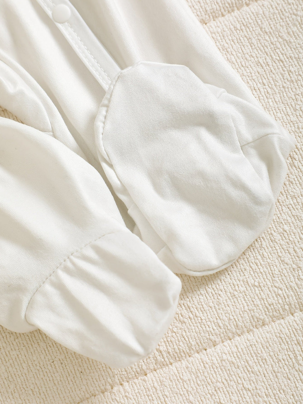 Body pour nouveau-né : rayé marron-gris + imprimé intégral petit ours + — Monptitlou