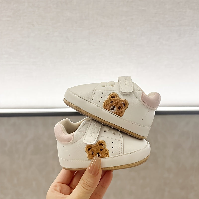 Paire de chaussures de sport bébé motif ours cartoon pour garçons et — Monptitlou