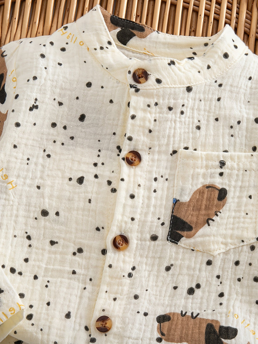 Ensemble 2 pièces pour bébés garçons et filles — Monptitlou