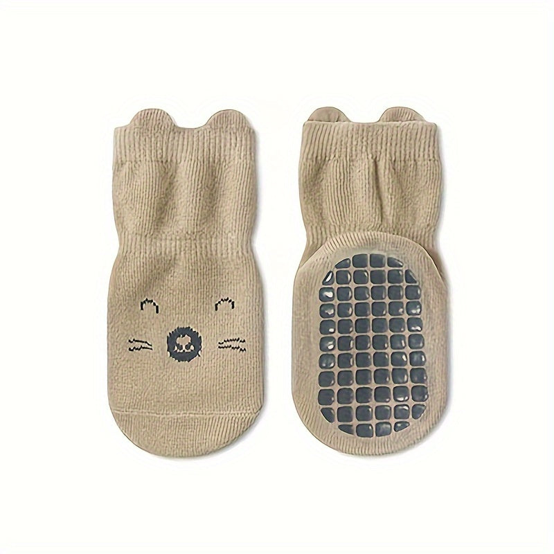 4 Paires de Chaussettes Confortables Respirantes Antidérapantes pour — Monptitlou