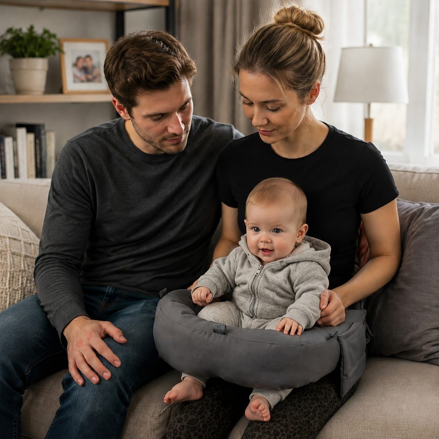 Coussin d'allaitement pour maman, coussin d'allaitement à la taille — Monptitlou