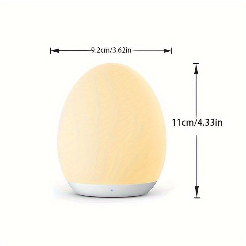 Veilleuse, Lampe de chevet 7 couleurs RGB changeantes et à intensité — Monptitlou