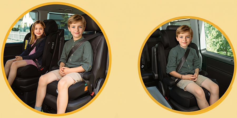 Siège rehausseur de voiture pour enfant I-Size ECE R129 avec ISOFIX — Monptitlou