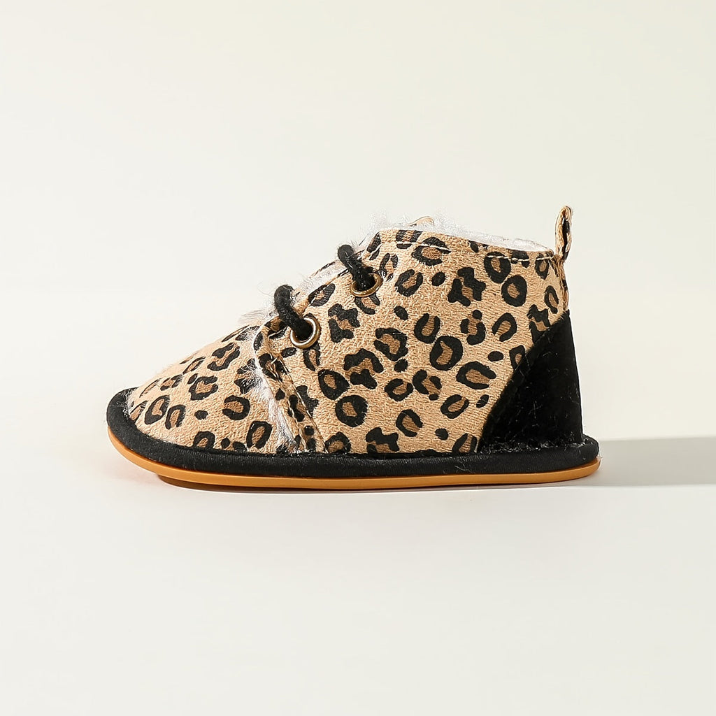 Chaussures d'Hiver pour Enfants 0-18 Mois Semelle Souple Doublure — Monptitlou