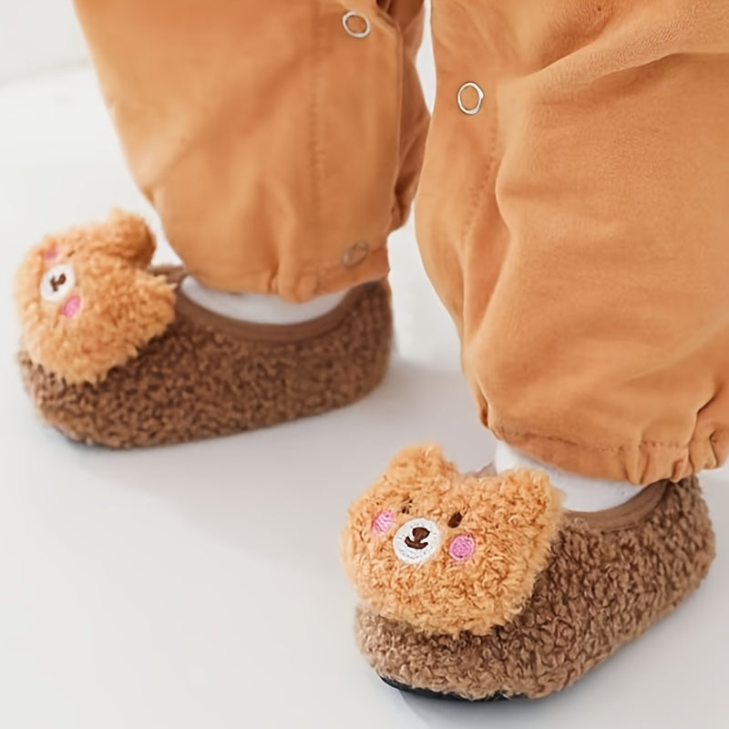 Chaussons et chaussettes d'intérieur pour tout-petits Blush Baby Bear à — Monptitlou