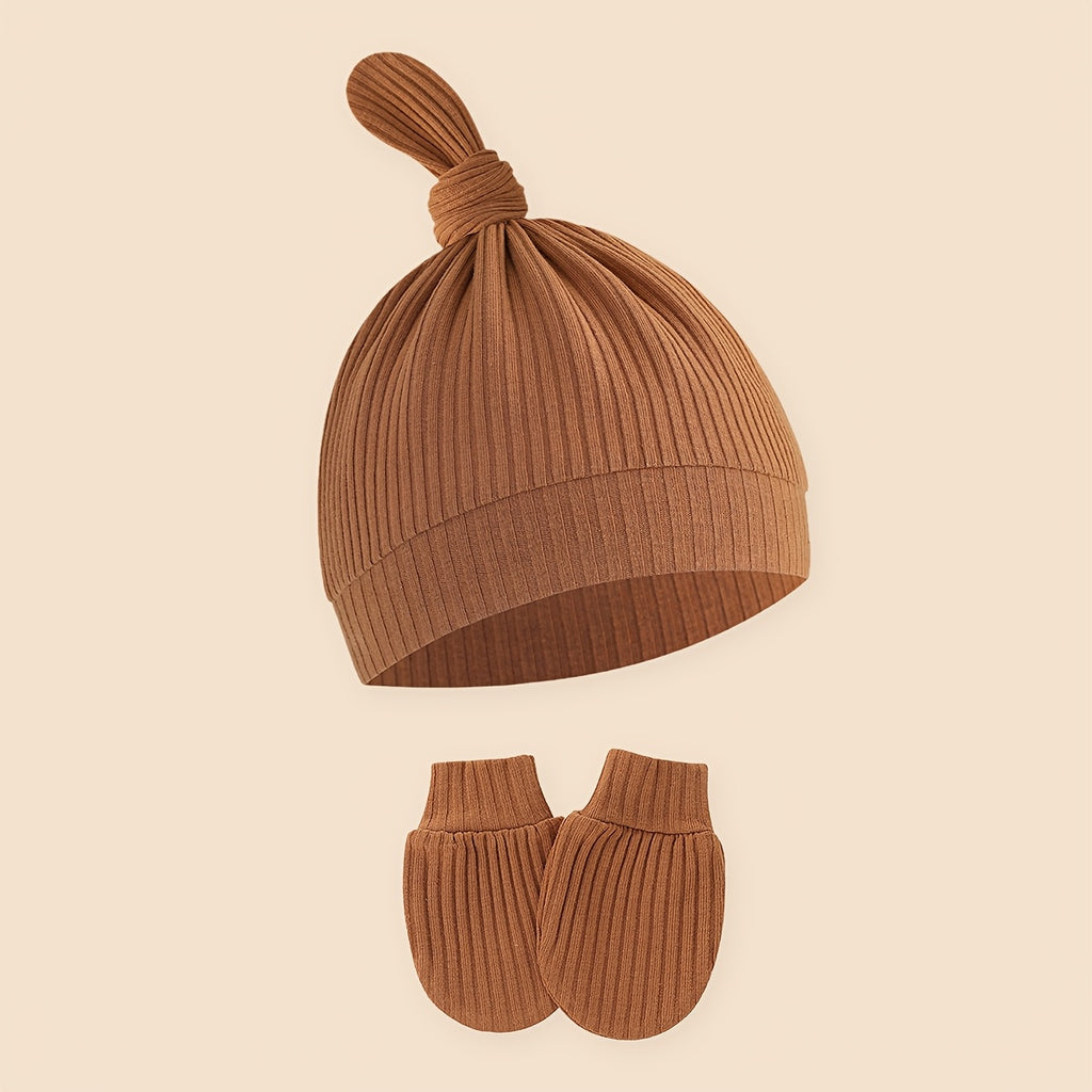 LAPI.ZAPI Lot de 4 pour nouveau-nés et enfants de 0 à 3 mois : Bonnet — Monptitlou