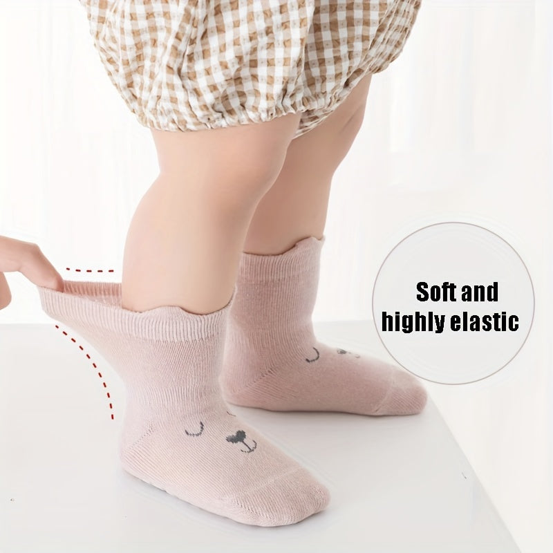 4 Paires de Chaussettes Confortables Respirantes Antidérapantes pour — Monptitlou