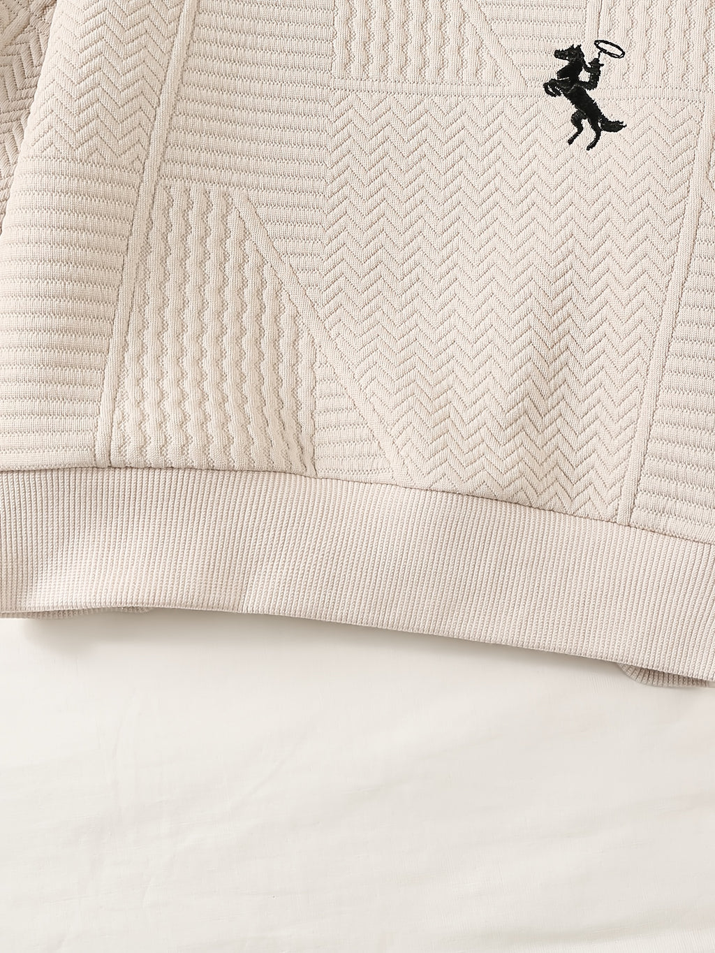 Ensemble deux pièces pour bébé garçon, automne hiver — Monptitlou