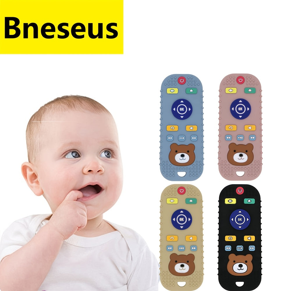 Anneau de dentition en silicone pour bébé, jouet pour bébé — Monptitlou