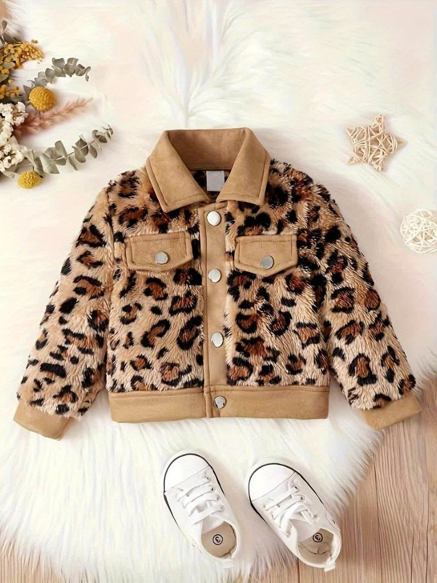 Veste d'automne/hiver pour bébé fille — Monptitlou