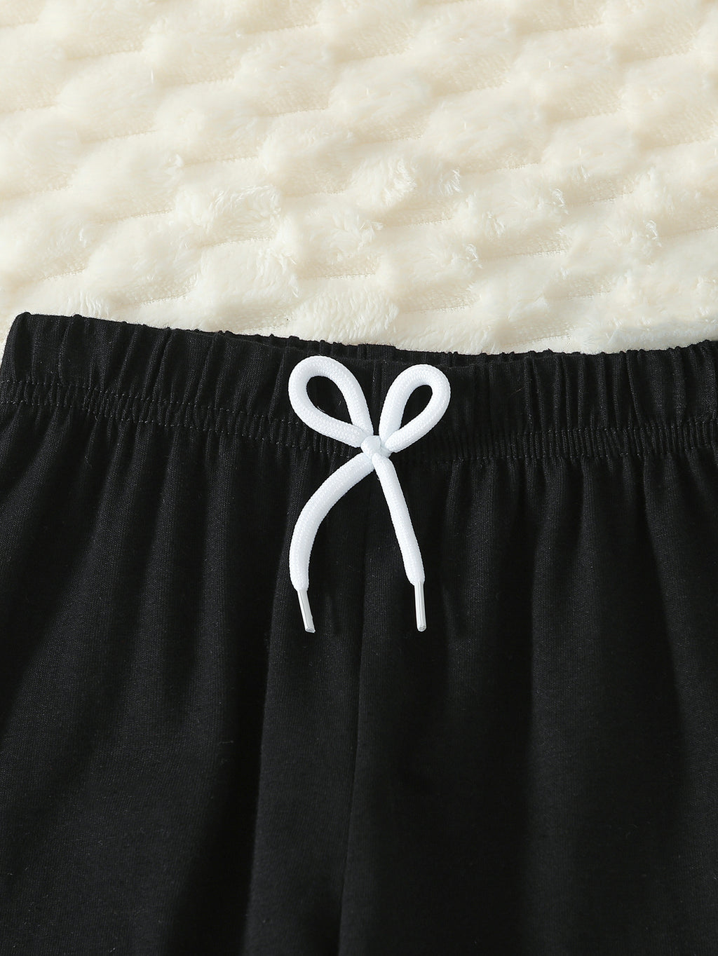 Ensemble 2 pièces printemps/automne pour garçons, imprimé chat noir