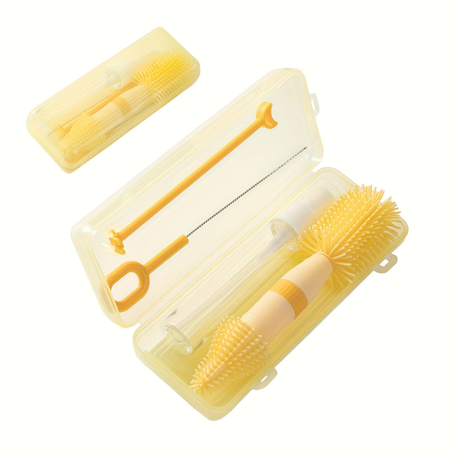 Brosses à bouteilles portables avec étui — Monptitlou