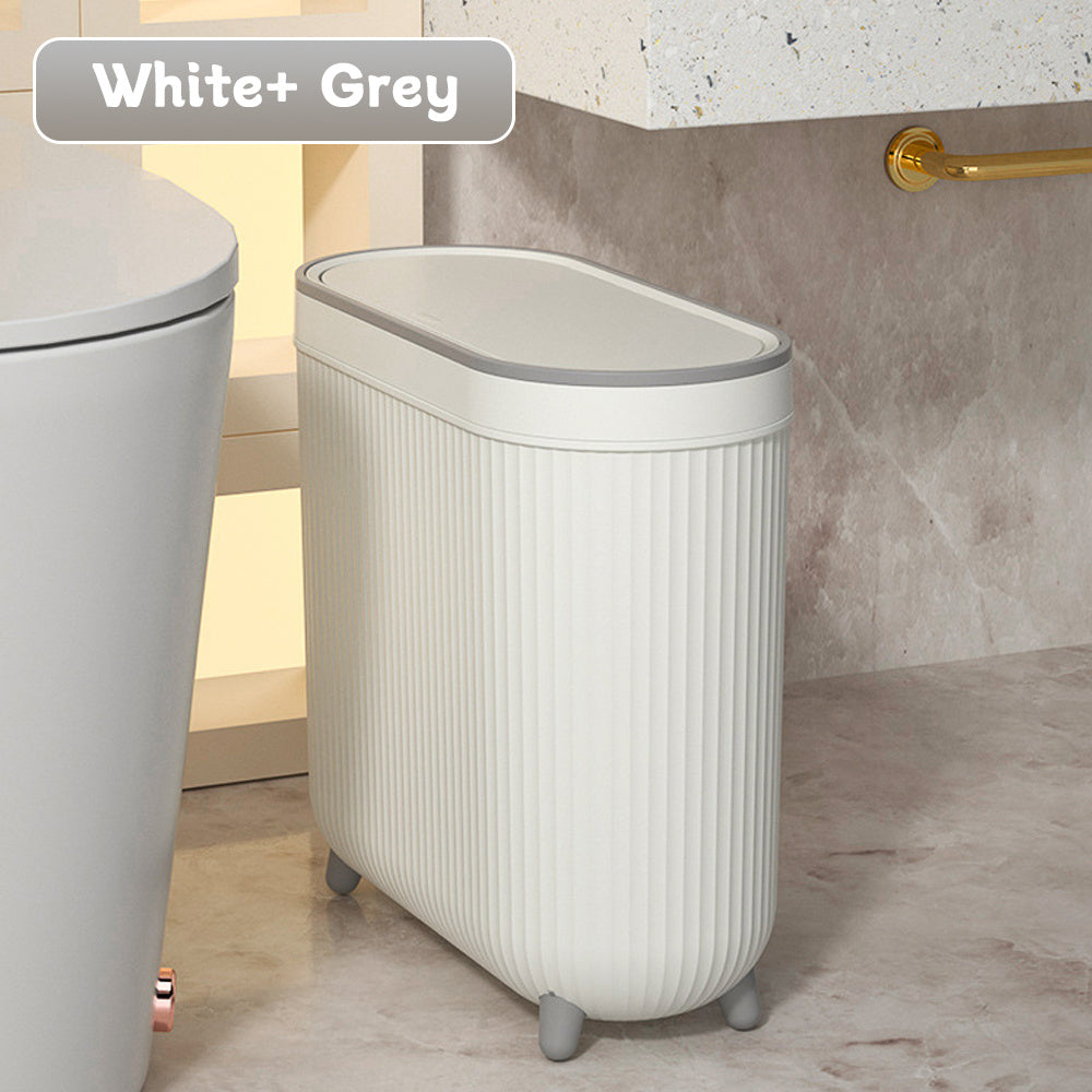 Nouvelle Poubelle de Luxe 12L à Pédale pour Salle de Bain, Cuisine — Monptitlou
