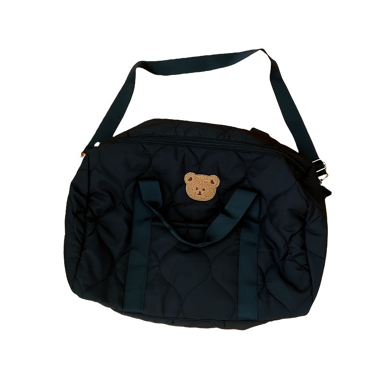 Sac de Maternité Grande Capacité Ours Noir — Monptitlou