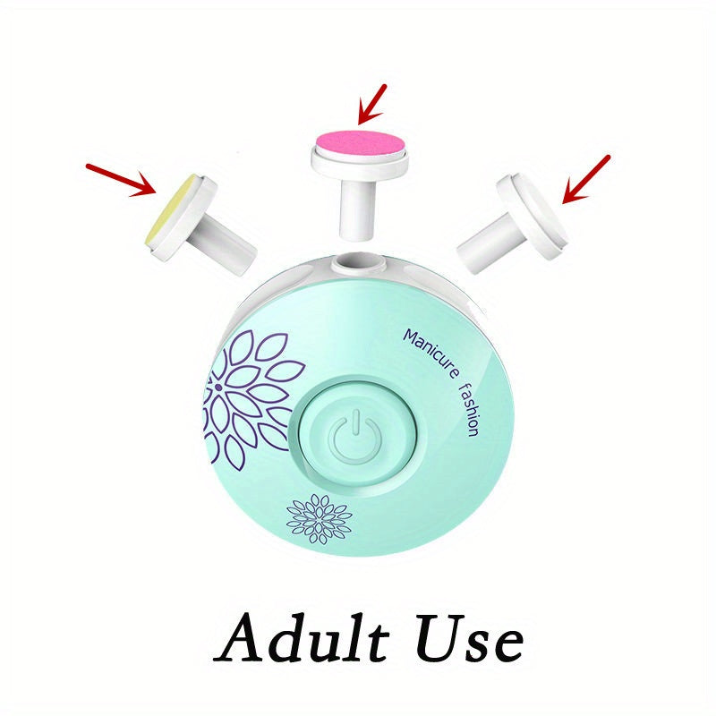 Coupe-ongles électrique pour bébé, polisseur d'ongles pour enfant — Monptitlou