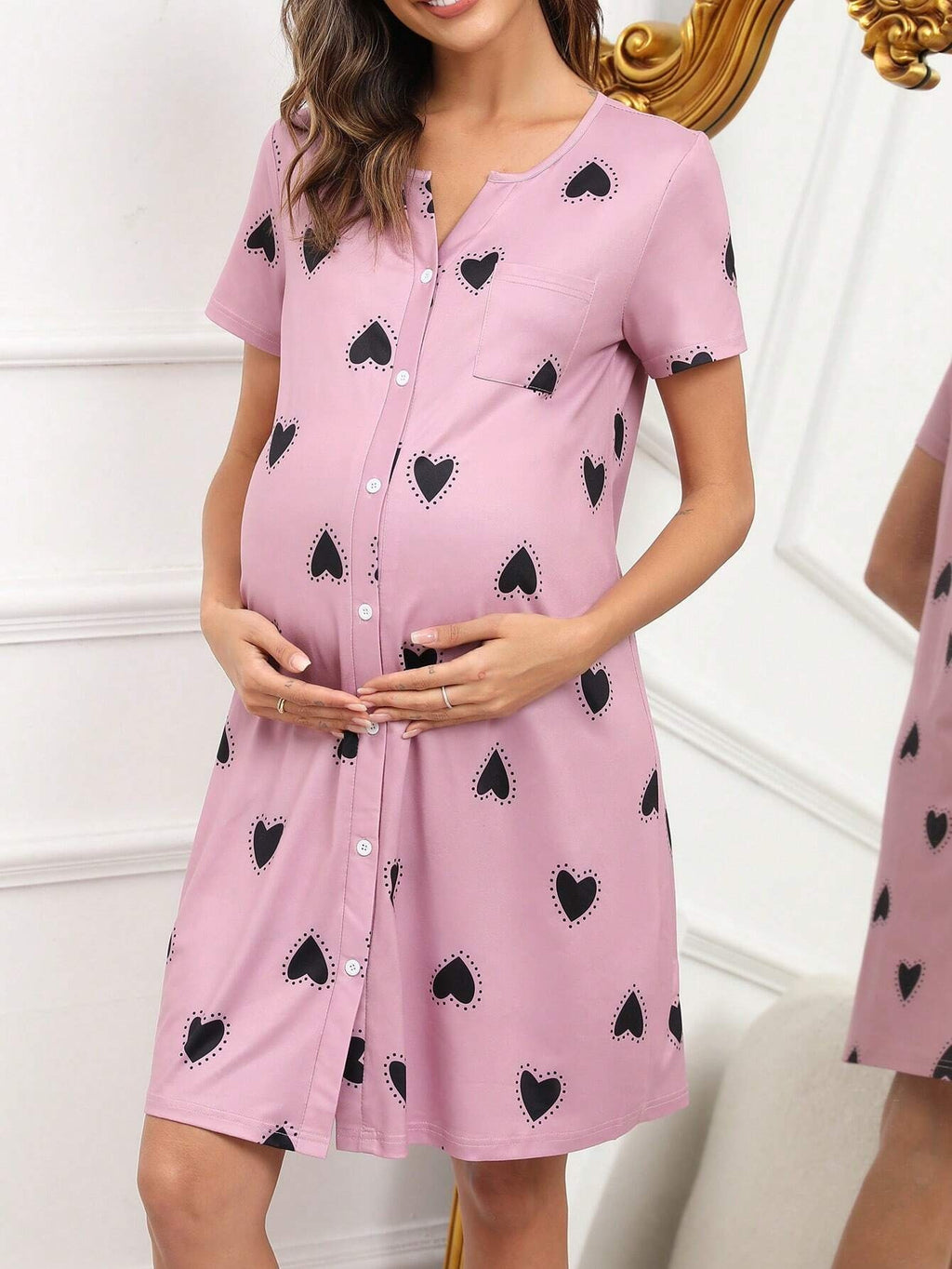 Nuisette de couchage pour femmes enceintes — Monptitlou