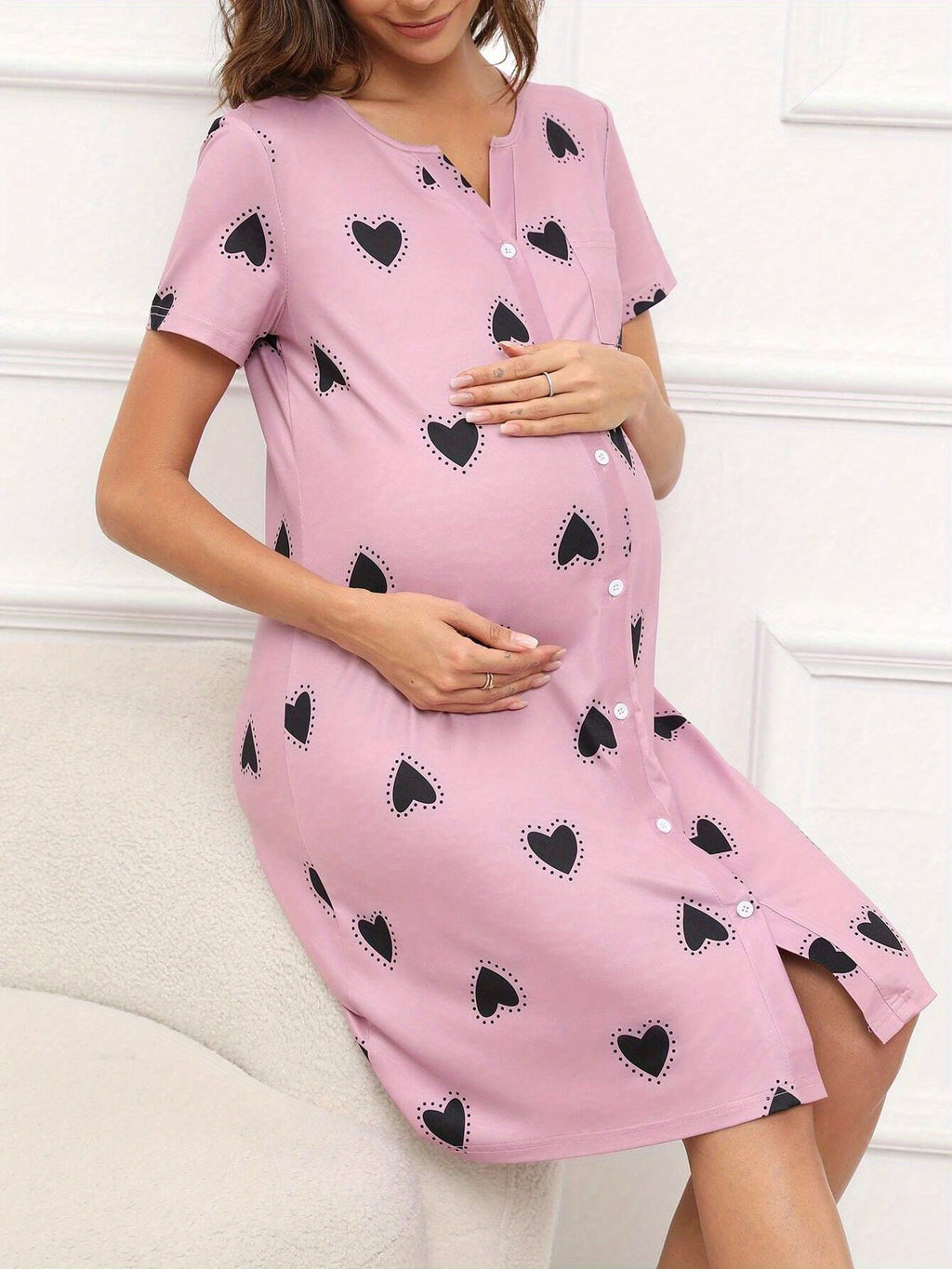Nuisette de couchage pour femmes enceintes — Monptitlou