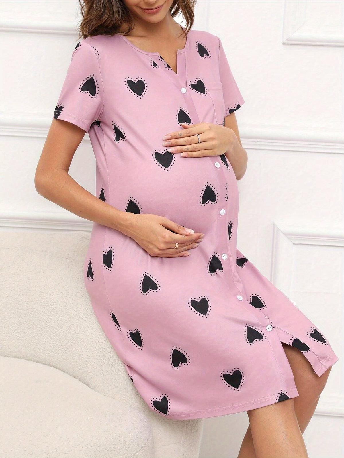 Nuisette de couchage pour femmes enceintes — Monptitlou Image