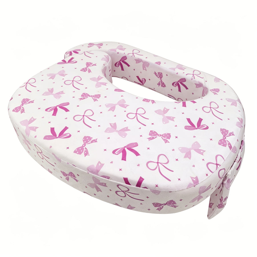 Coussin d'allaitement adapté à l'allaitement au biberon et à la tétée — Monptitlou